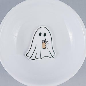 Planar Resin Flatback | Iced Coffee Ghosts | 5 ct.