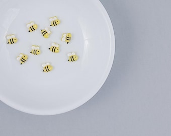Small Bumblebee Flatbacks | 10 ct.