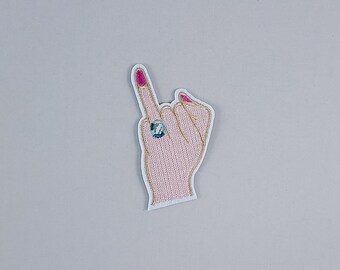 Iron-On Patch | The One People Put Wedding Rings On