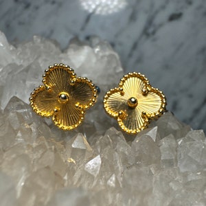 Four Leaf Clover (Gold) Cufflinks