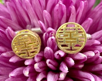 Double Happiness Cufflinks