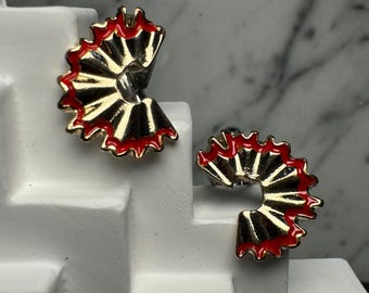 Pencil shaving cufflinks