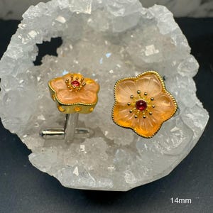Bunga Sayang cufflinks