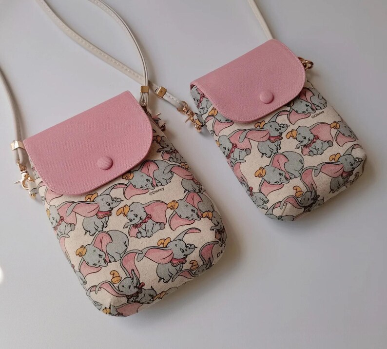 PDF Sewing Pattern & Photo Tutorial for Crossbody Phone Bag With Flap ...
