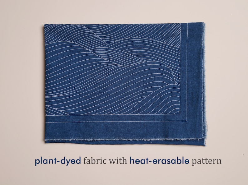 plant dyed fabric