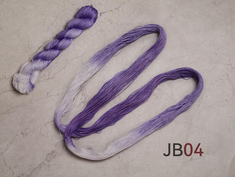 Bonte sashiko-garen - standaarddikte, handgeverfde katoenen handgeverfde borduurgaren (SS&JB) JB04