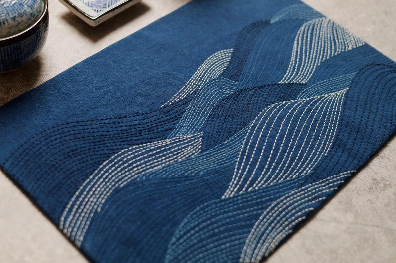 ocean sashiko kit