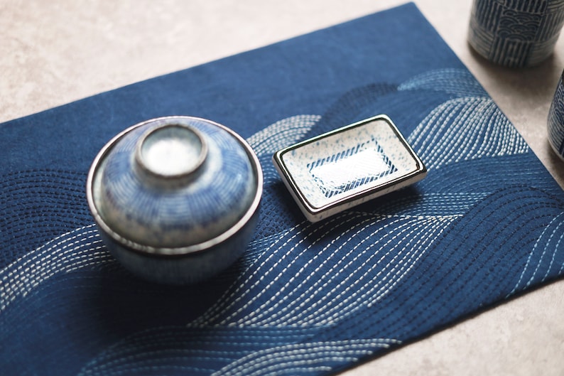 sashiko placemat kit