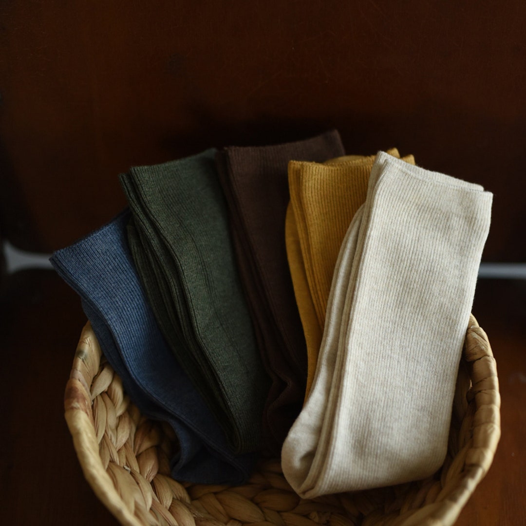 Pima Cotton and Merino Wool Blended Socks Extralong Staple Etsy