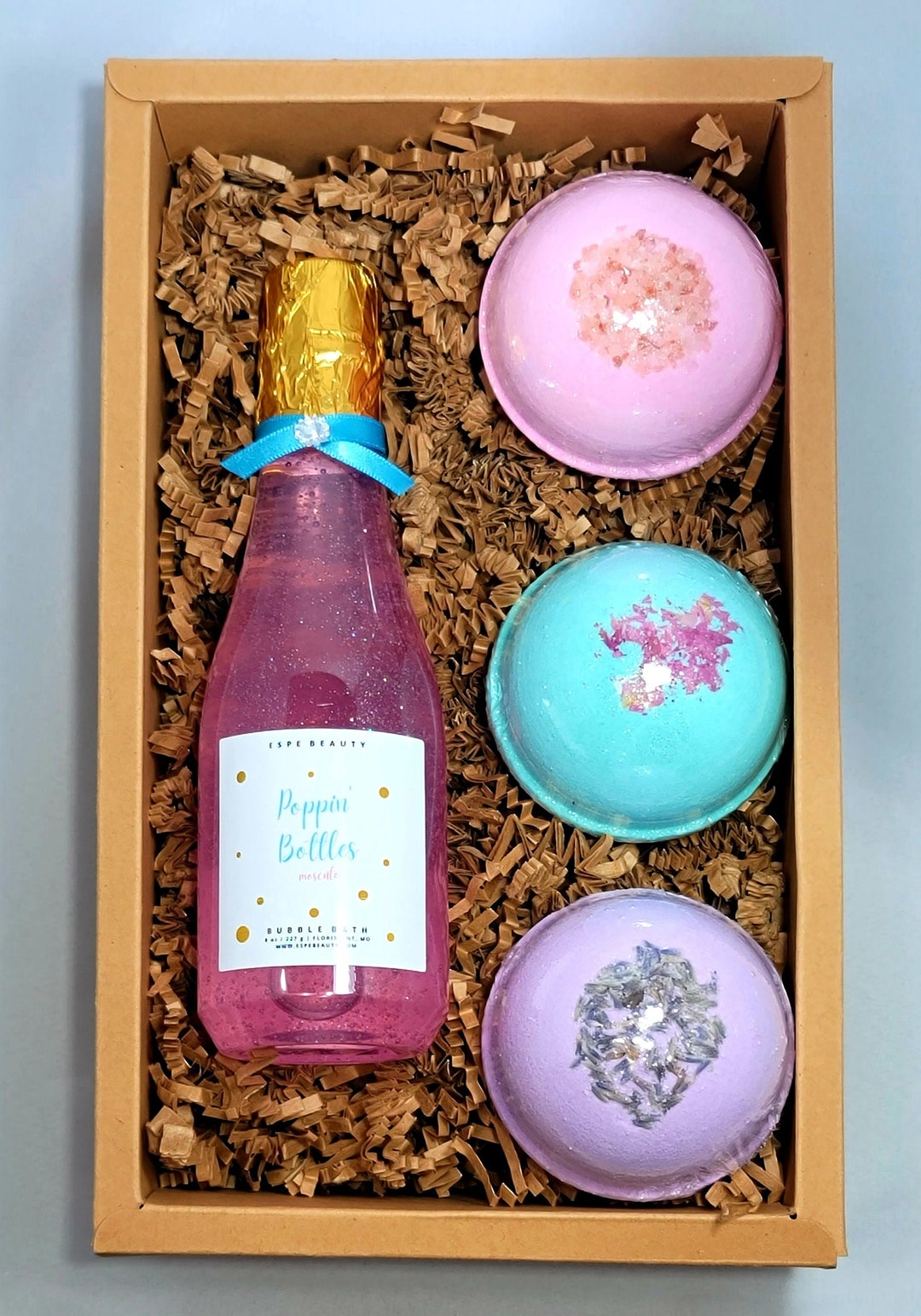 Bubble Bath Bomb Gift Set / Bath Bomb Variety / Spa Bath / Unique Bath ...