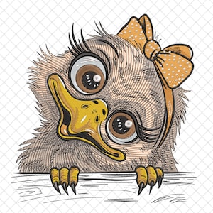 Strauß Vogel Kopf Stickdatei, Strauß Vogel Kopf Stickdatei, Maschinenstickerei, Baby Tiere & Vögel Stickdatei