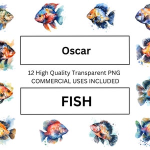 Oscar Fish Art 