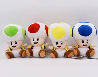 purple toad plush