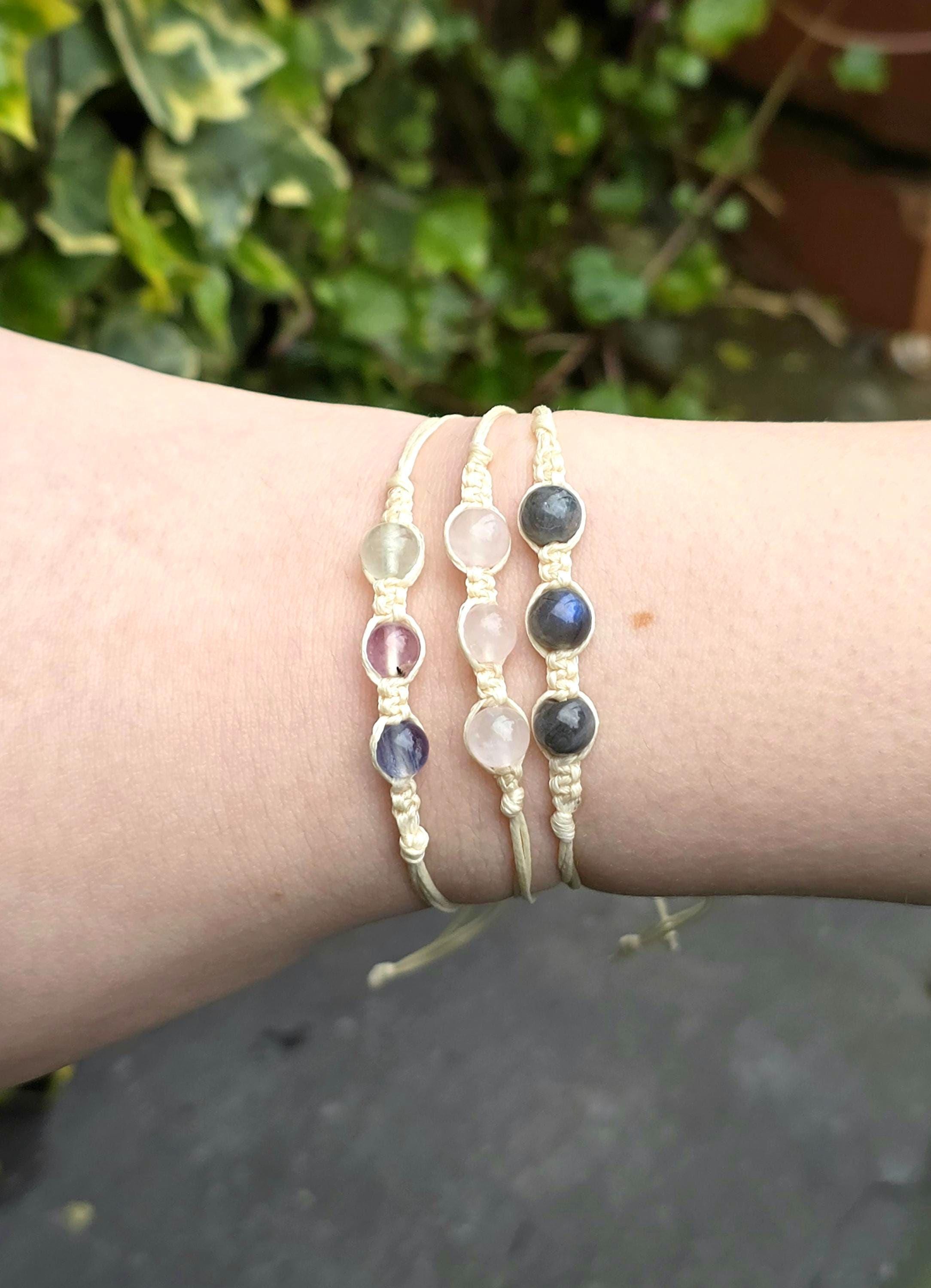 Bracciale in Lapislazzuli grezzo e Argento 925 - Bracciali Lapislazzuli