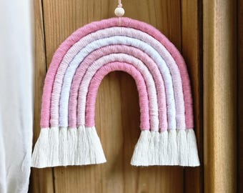 Rainbow Wall Hanging - Kids Bedroom Decor, Shelf Decor