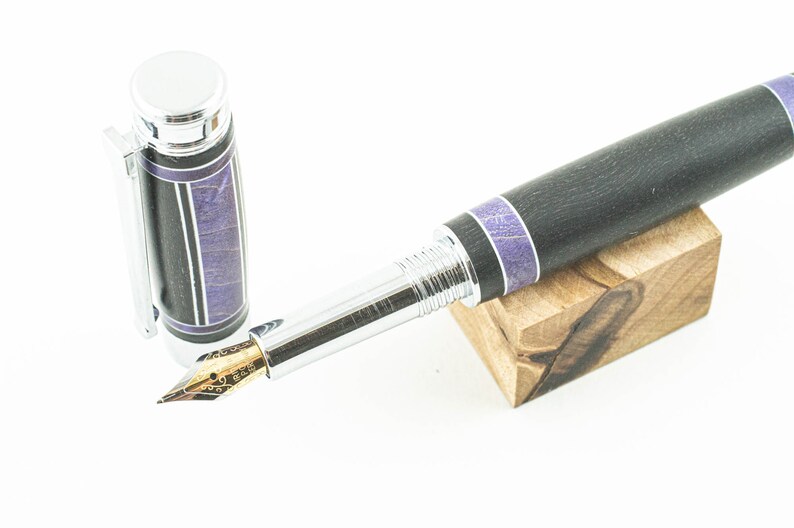 Wooden Fountain Pen as A Gift to the Boss Etsy