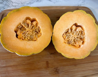 Sweet Athena - Ribbed Cantaloupe - Muskmelon - 10 Seeds