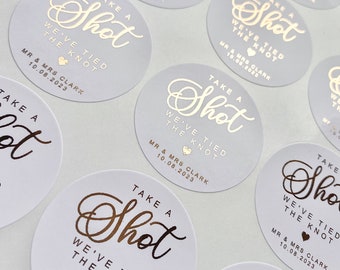 Stickers cadeaux pour mariage personnalisés : prenez une photo, nous vous avons marié