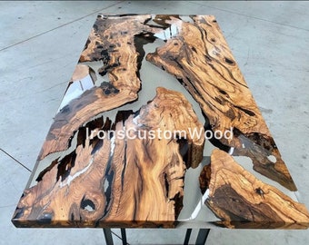 Resin Dining Table Etsy