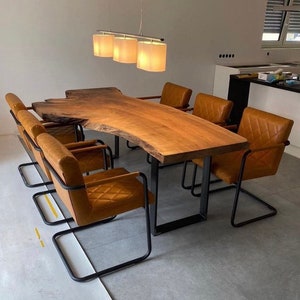 Solid Black Walnut Table, Live edge Walnut Desk, Walnut Dining Table, Walnut Coffee Table, Walnut Kitchen Table