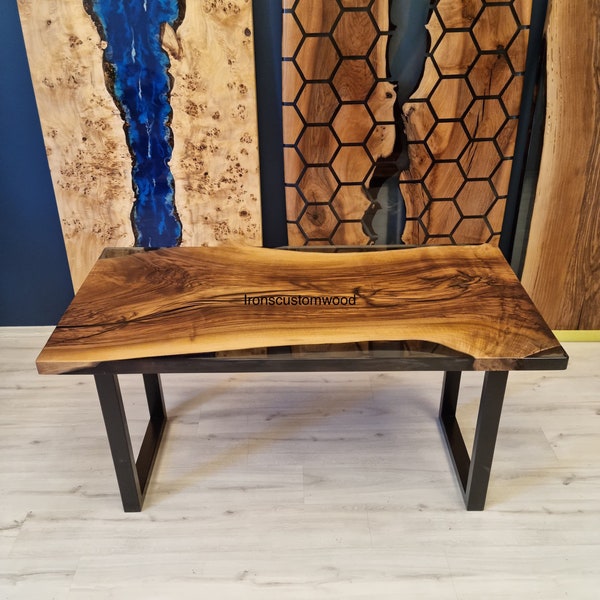 Epoxy Resin Desk Etsy