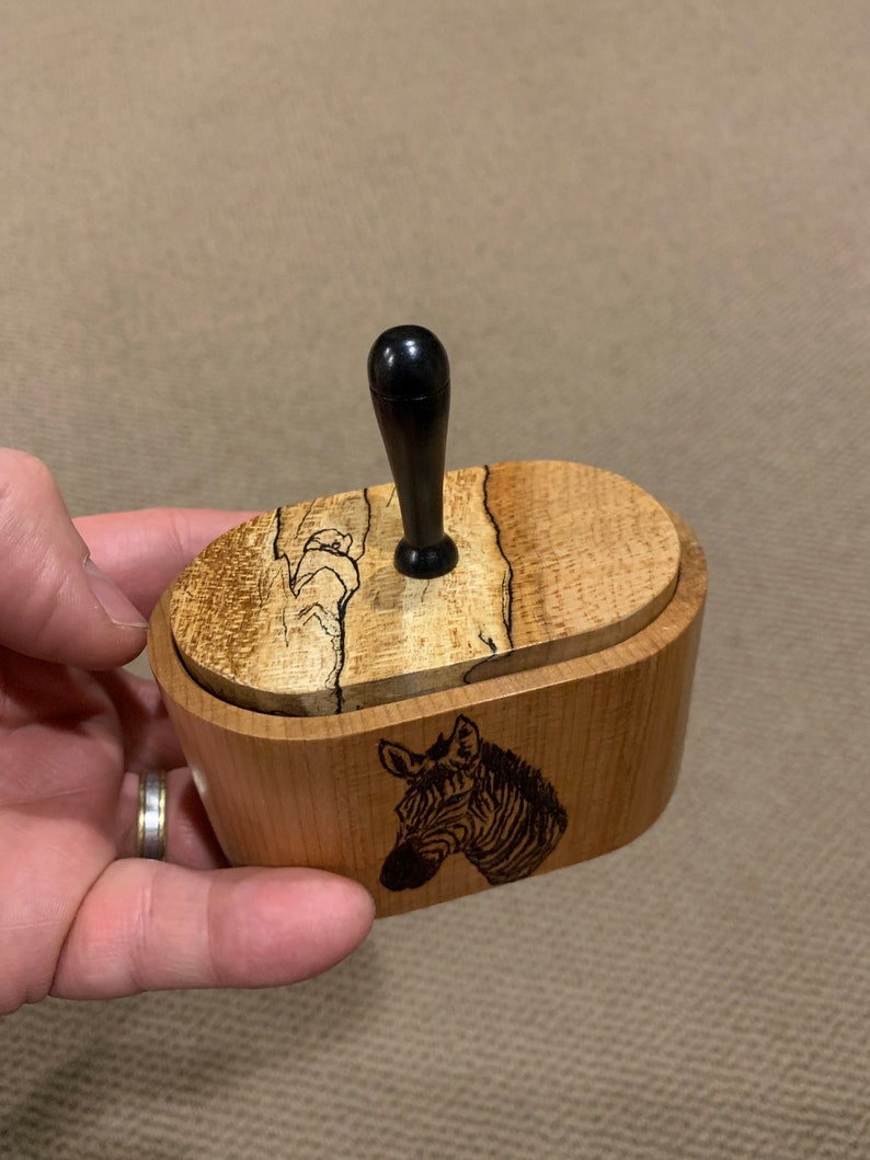 Zebra theme PyrographyStadium Box