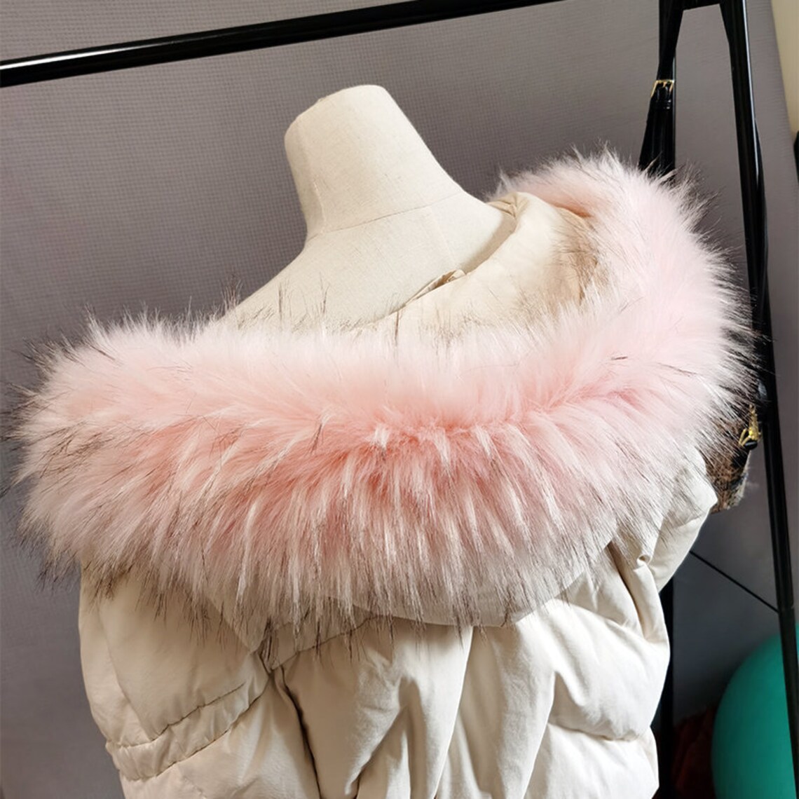 Faux Fur Hood Trim Detachable Various Styles and Colors Etsy Canada