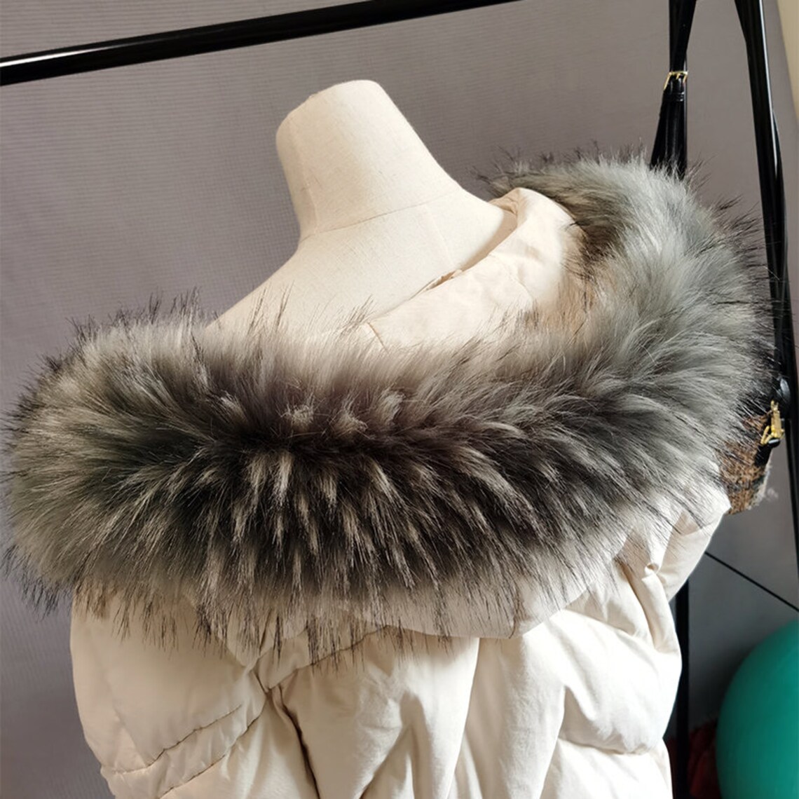 Faux Fur Hood Trim Detachable Various Styles and Colors - Etsy Canada