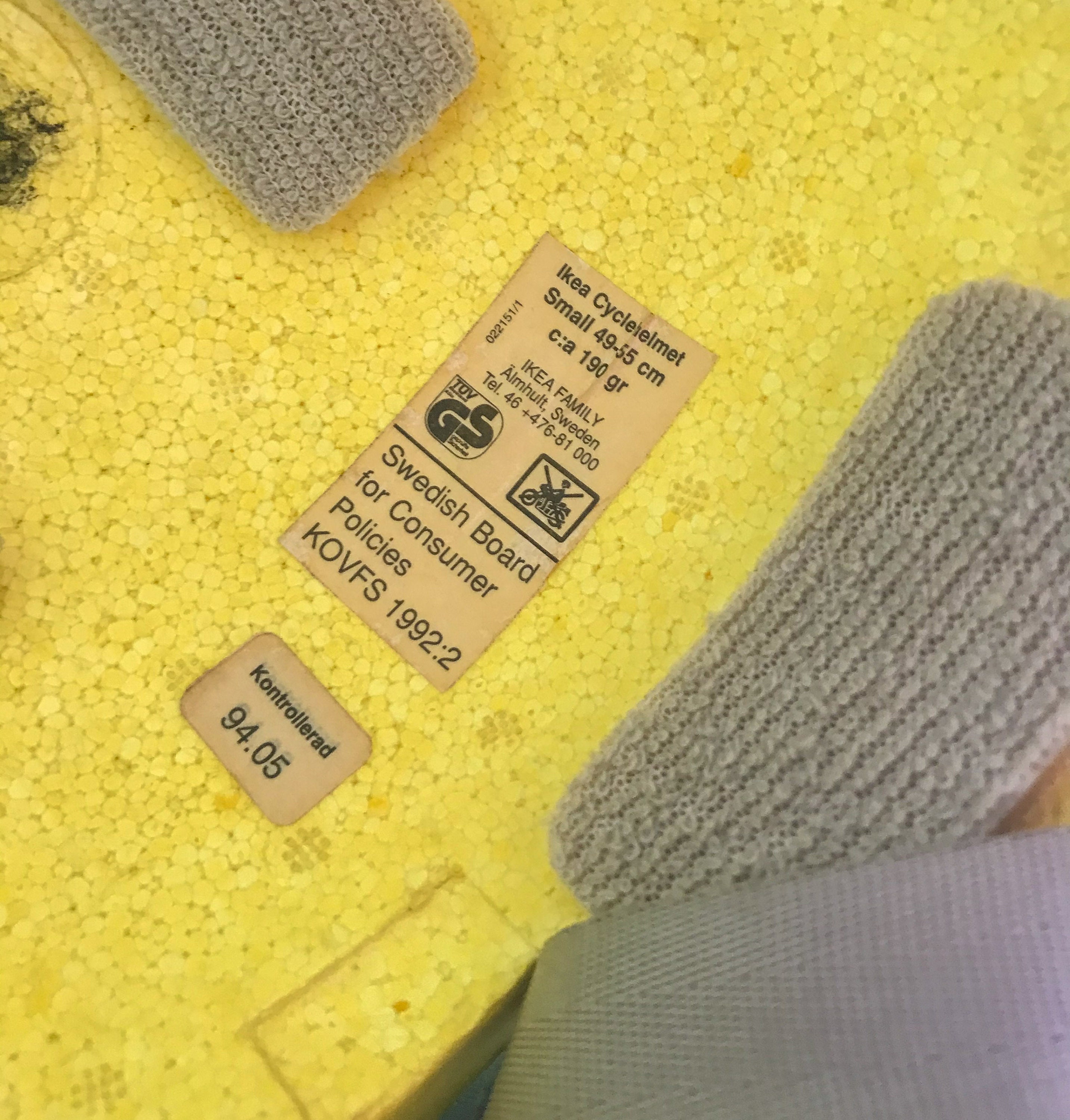 Authentieke IKEA Fietshelm uit de jaren '90 voor kinderen