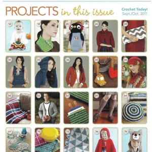Crochet Today - 47 Magazines - lots of information patterns knitting & craft etc PDF download
