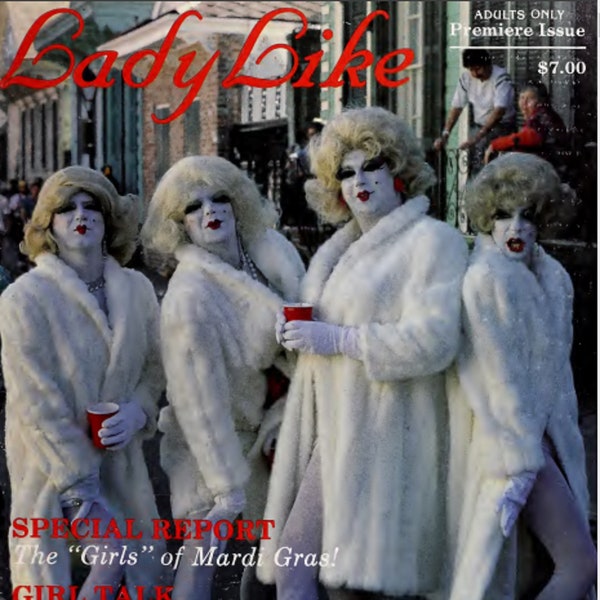 LadyLike Magazine 71 issues PDF Crossdress Transvestite Gay Drag Queen - Instant download!