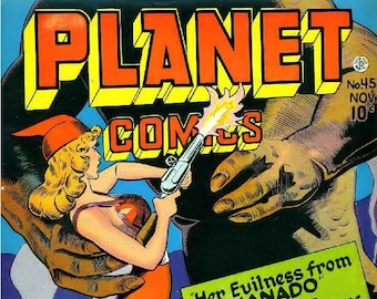 Planet Comics 1-73 Full Run Download - Fiction Haus - Vintage Goldenes Zeitalter Science Fiction Pulp Fiction