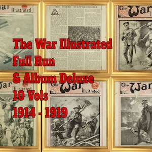 The War Illustrianed Magazine - volle Auflage 203 Ausgaben & 10 Bände des Album Deluxe PDF-Download