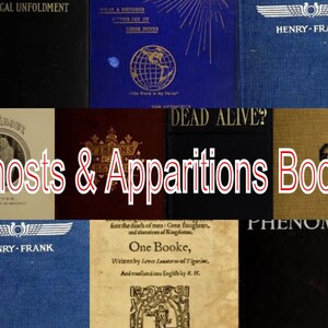 Ghosts, apparitions & Seances 176 Vintage Books PDF *Download*
