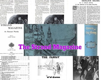 The Strand Magazine 387 editions in 63 Volumes -Sherlock Holmes - Conan Doyle - HG Wells PDF download