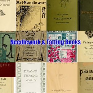 Needlework & Tatting crochet 78 books Download Instant Vintage Books out of copyright books pdf.
