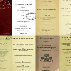 71 Ayurveda Books PDF- Ancient India & Hindu Holistic health culture Alternative medicine *download* pdf