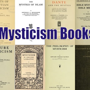 Mysticism Mystics Rare Occult & theories - 154 Vintage Books for *Download* Magic Occult esoteric