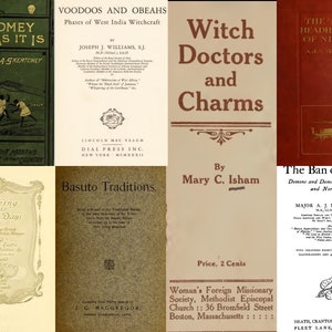 Voodoo books 82 African religions Books Obeahs Vodun religion Yoruba - witch doctor PDF