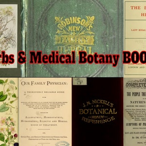 Herbs Books - Medicinal botany, Herbal Remedies Herb medicine Culpepper 319 rare PDF Download