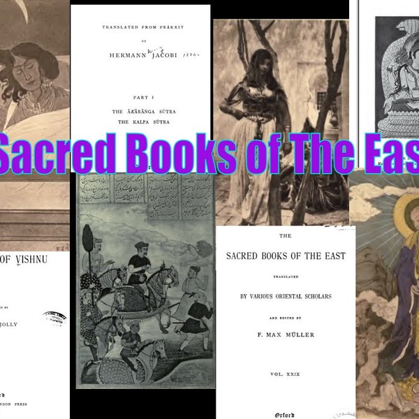 The Sacred Books of The East Buddhism TAOISM ISLAM HINDU 65 books download pdf