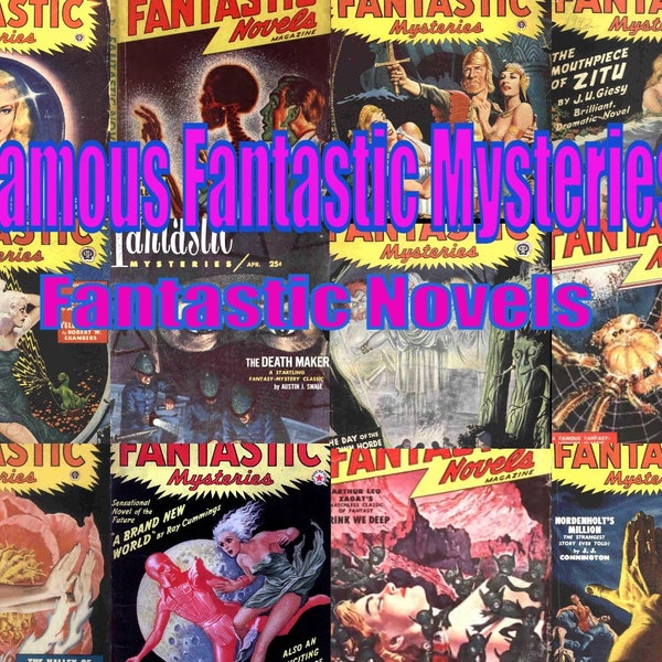 Famous Fantastic Mysteries & Fantastic Novels 96 Pulp Magazine - Pulp *download*