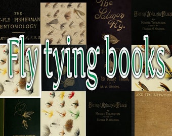 Fly Tying, Fly Dressing Vintage 24 Books