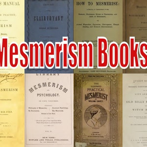 84 Mesmerism hypnotism books pdf  *download*
