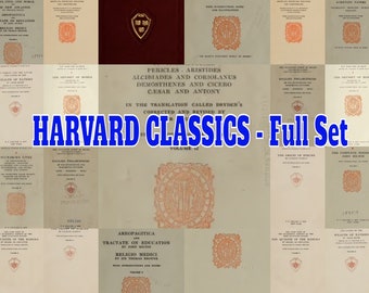 Harvard Classics 72 books PDF download. Full collection/ full set