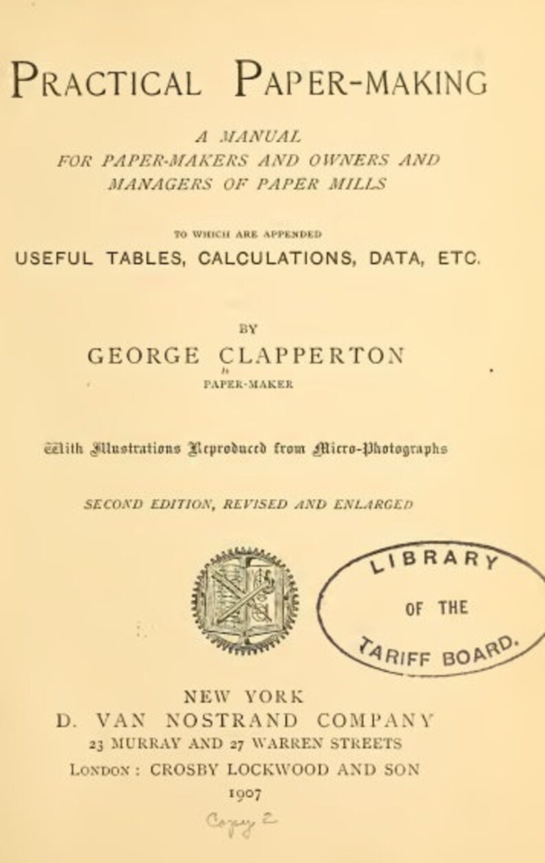 Papermaking 53 Vintage Books How to Make Your Own Paper instant