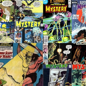 House of Mystery Comics 001 - 321 CBR & CBZ format Pulp vintage comic download