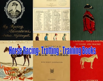Horse Racing, Jockeys Raciana, Horse Training 103 Vintage Books *download* pdf