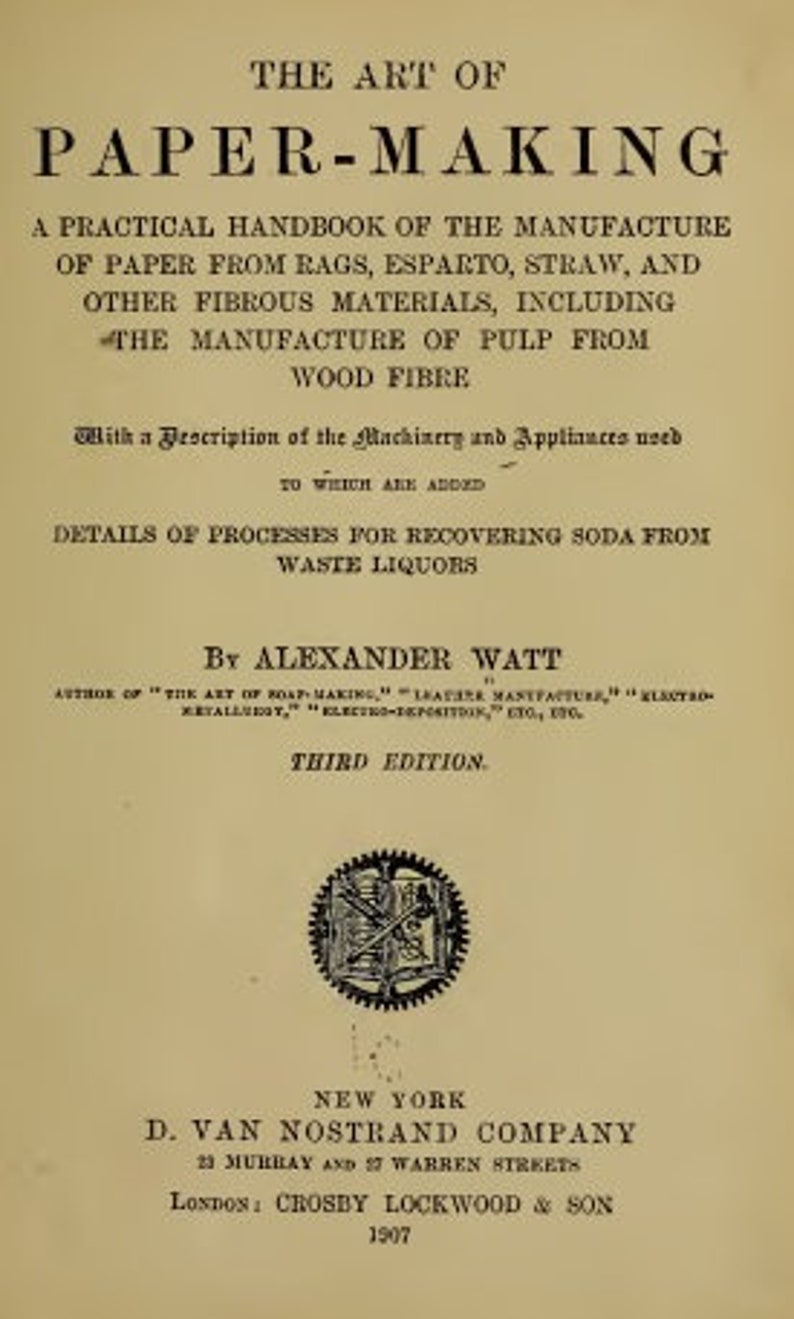 Papermaking 53 Vintage Books How to Make Your Own Paper instant