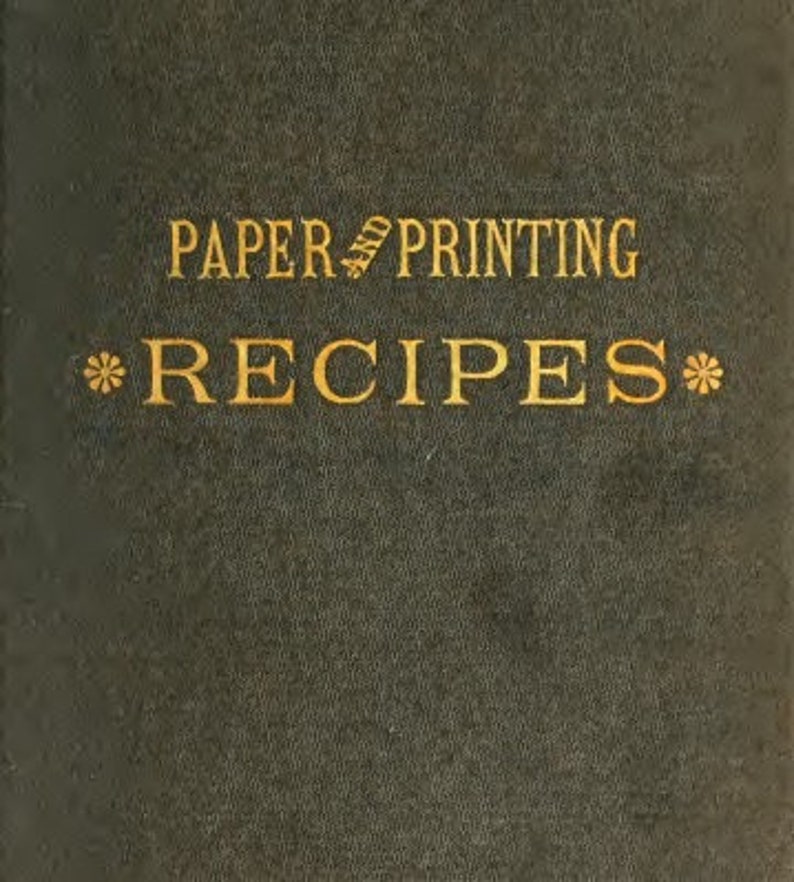 Papierherstellung 53 Vintage Books Papier selber machen Instant Download Bild 2